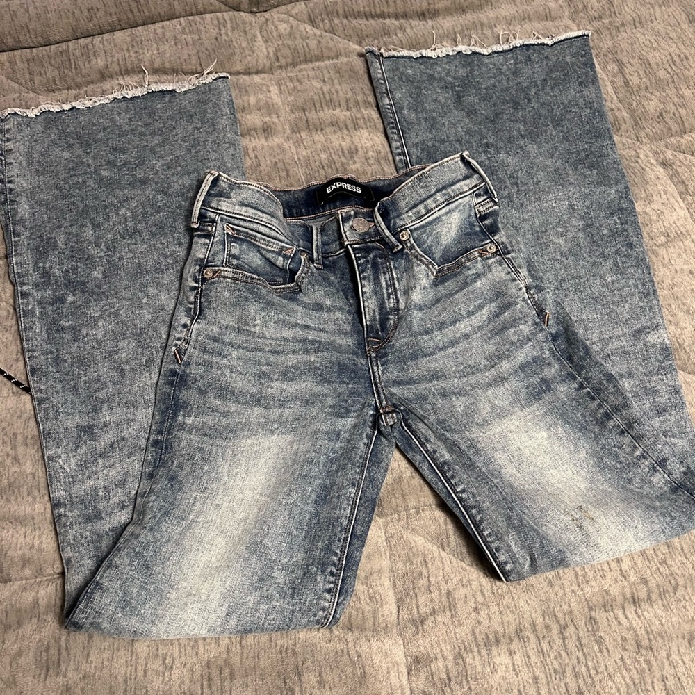 Express Acid Wash Denim Jeans